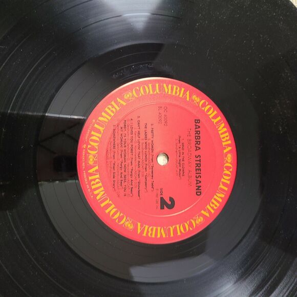 Barbara Streisand the Broadway Album 1985 Featuring I Have Dreamed  Musical LP - Picture 7 of 8
